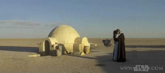 An embrace on Tatooine