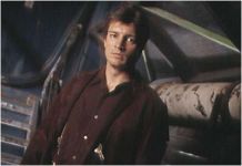 nathan fillion as malcolm reynolds in firefly